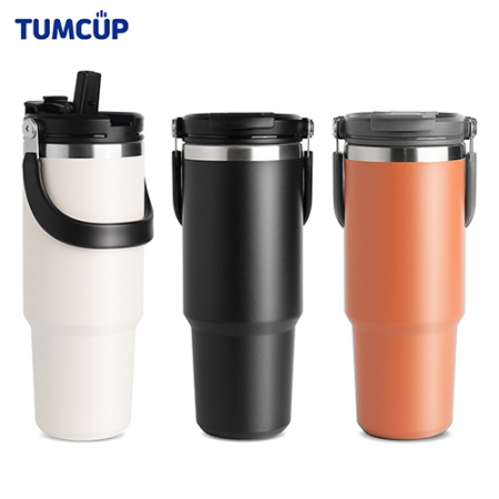 핸들형 대용량 캠핑  텀블러 900ml #2