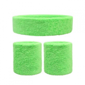 CF485 에코라이프 베이직 순면 헤어밴드 땀흡수 헤어밴드 세트