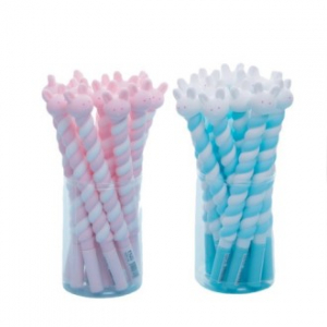 CF376 모던오피스 러블리 토끼모양 실리콘 펜