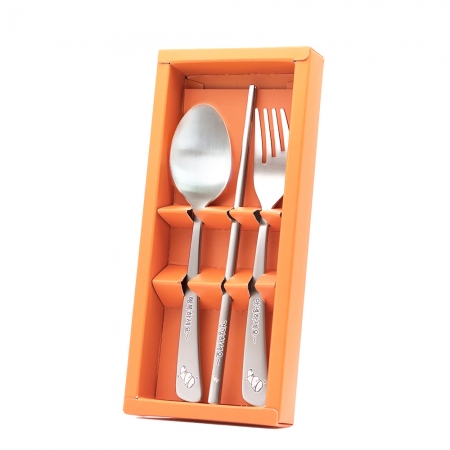 매너 스푼& 포크 & 젓가락 3종 케이스 세트 #2