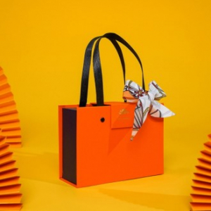 CE721 라인패키지 베이직 오렌지 핸드포장 박스