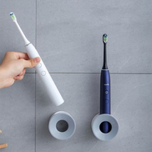 CE475 클린바스 심플 1인 가구 무 타공 전동 칫솔 수납함