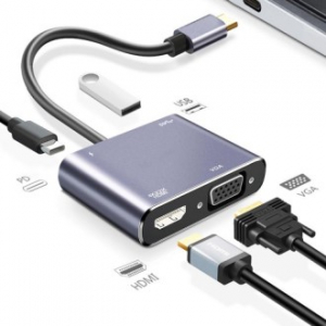 CF599 모던오피스 스마트 4구 USB 허브