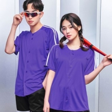 야구티 행사용 단체티 퍼플 // 전사 인쇄