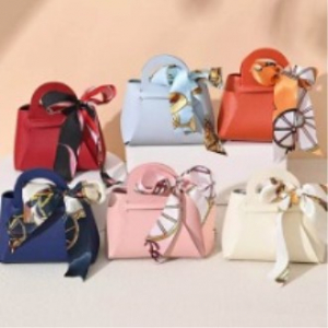 가죽 포장 가방 미니 선물 박스 쿠키 박스 (소)