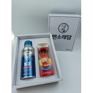 멘소래담 딥앤쿨 스프레이 & 마사지 롤온 로션 2종 세트