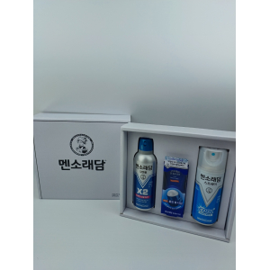 멘소래담 쿨 스프레이 & 딥앤쿨 스프레이 & 쿨 롤온 로션 3종 세트