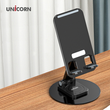 유니콘 휴대용 스마트폰 태블릿 360도 회전거치대 알루미늄소재 LP-450SR #5