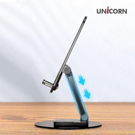 유니콘 휴대용 스마트폰 태블릿 360도 회전거치대 알루미늄소재 LP-450SR #7