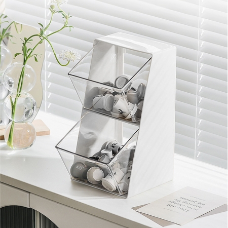 다용도 캡슐보관함 1+1 커피 과자 화장품정리 #3