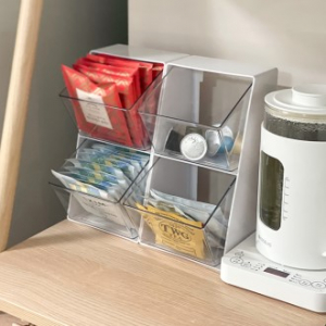 다용도 오픈형 캡슐보관함 1 +1 커피 과자 화장품정리