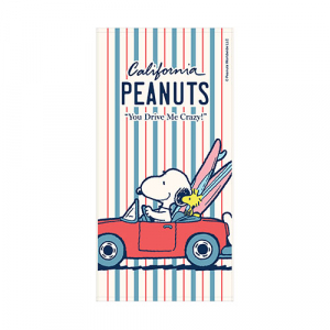 송월 스누피 드라이브 76 비치타올