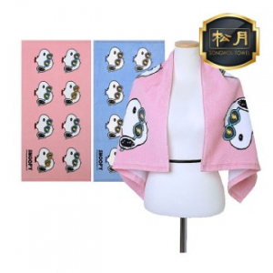 송월 스누피 선글라스 50 미니 비치타올