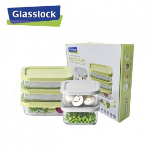 [글라스락] 올리브 이지오픈 직정 5조 밀폐용기