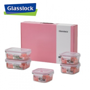 [글라스락] 클래식 직정 5조 밀폐용기