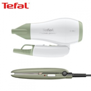 [테팔] 트래블 미니 드라이기 +고데기 HV1721 +HS1121