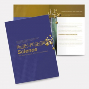 2단 접지 리플렛 (일반형 / 25절) [주문제작]