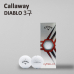 작은이미지: NEW 캘러웨이 디아블로 3구 (2pc) 캘러웨이 골프공 #2