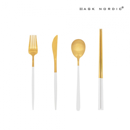 AGK 노르딕 헤닝 커트러리 4P 세트 #2