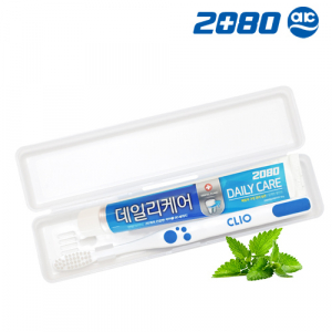 애경 2080 치약 칫솔세트 6호 휴대용 세트 여행용세트