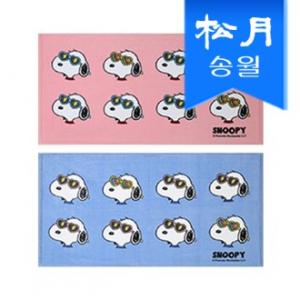 송월 스누피 선글라스 50 비치타올