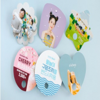 소량 종이부채 / 소량인쇄