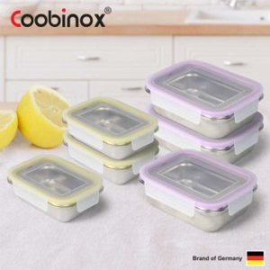 쿠비녹스 프레시업 스텐팩 밀폐용기 6호. 1