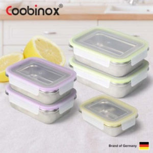 [쿠비녹스] 프레시업 스텐팩 밀폐용기 5호-3