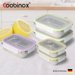 [쿠비녹스] 프레시업 스텐팩 밀폐용기 5호-2