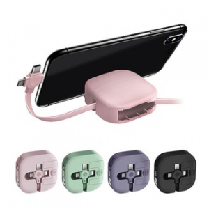 마카롱 스퀘어 3in1 멀티 고속 충전케이블