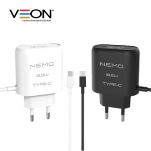 베온 네모 C타입 일체형 가정용 충전기 2.1A