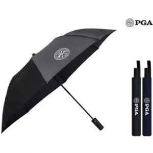 PGA 폰지 무지 2단우산