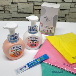 선물세트 4종 아이깨끗해 독일행주 핸드워시