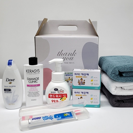 아이깨끗해 치약 칫솔 타올 타올 선물세트10종 #2