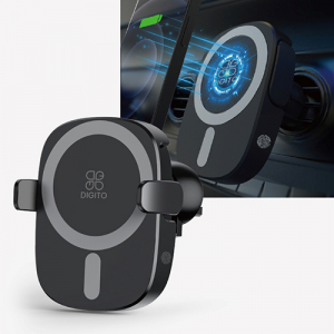 디지토 15W 차량용 맥세이프 고속 무선 충전거치대
