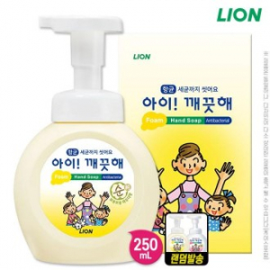 아이깨끗해 거품형 핸드워시 250ml 펌프 1P AM