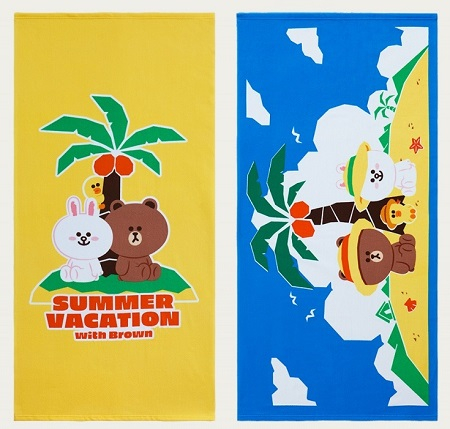 라인프렌즈 비치타올 대형 바스수건(NEW) #4