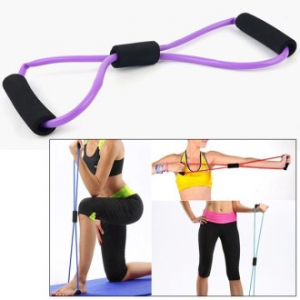 지압 스트레칭 라텍스 근력밴드 튜빙밴드 8자