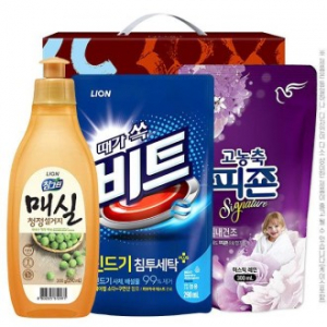 친환경 참그린 매실 300 용기 비트액체 피죤 3종 // 명절 선물세트 추석 설날