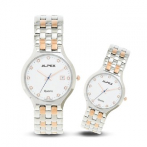 알펙스 LW 349 메탈밴드 손목시계