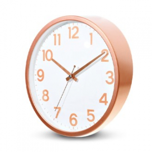 로즈 어블릭 무소음 벽시계 LW-781