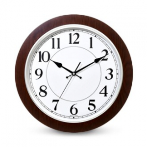 우드링 무소음 벽시계 LW783, 320