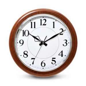 우드크롬링 무소음 벽시계 LW790, 320