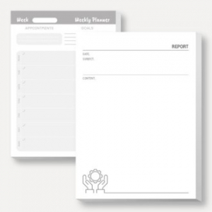 떡메모지 16절 B5 100매 // 주문제작