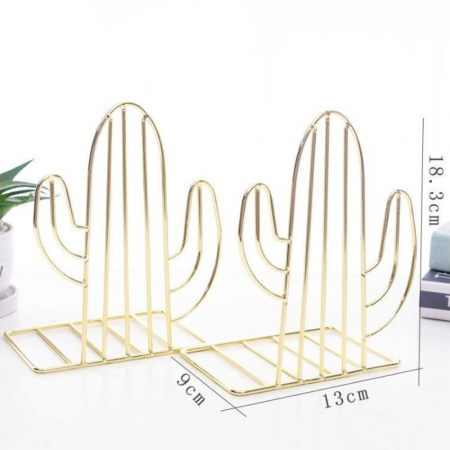 책정리 지지대 칸막이 고정 책꽂이 선인장 북엔드 2p 1 세트 #6