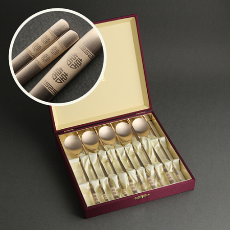 좋은날 쌍희 방짜유기 5인수저세트 #2