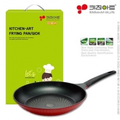 [ 선물세트] 키친아트 다이아몬드 후라이팬 28cm 1P