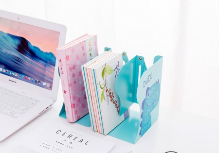 길이조절 철제 자바라 책꽂이 공룡형 대형 #6