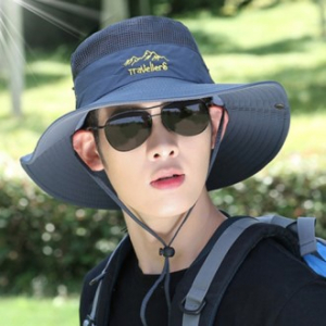 챙넓은 햇빛 차단 정글 모자