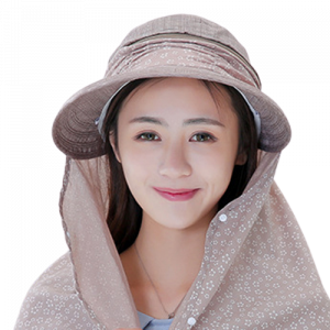 여름 여성 자외선 차단 그늘막 햇빛 가리개 모자